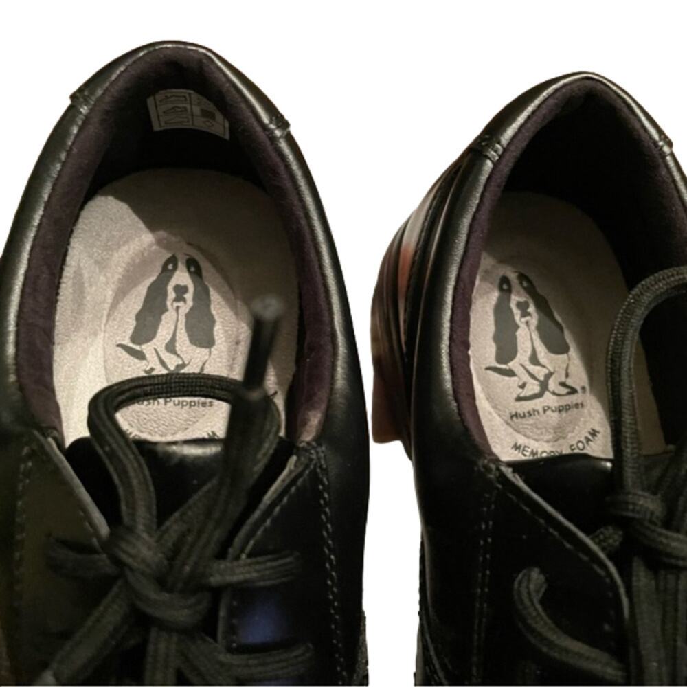 Hush Puppies Black Kids Dress Shoes - Picture 6 of 9